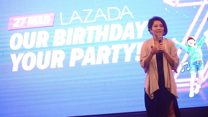 Monika Rudijono, Chief Marketing Officer Lazada Indonesia ((MP/Albi)