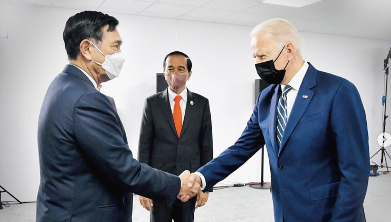 Satu Hal yang Diingat Luhut dari Pertemuan Jokowi dengan Joe Biden