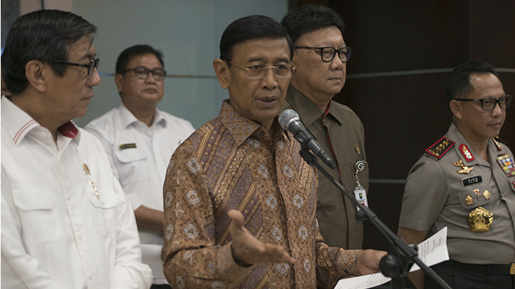 Wiranto: Usulan Pembentukan Densus Tipikor Jangan Diributkan