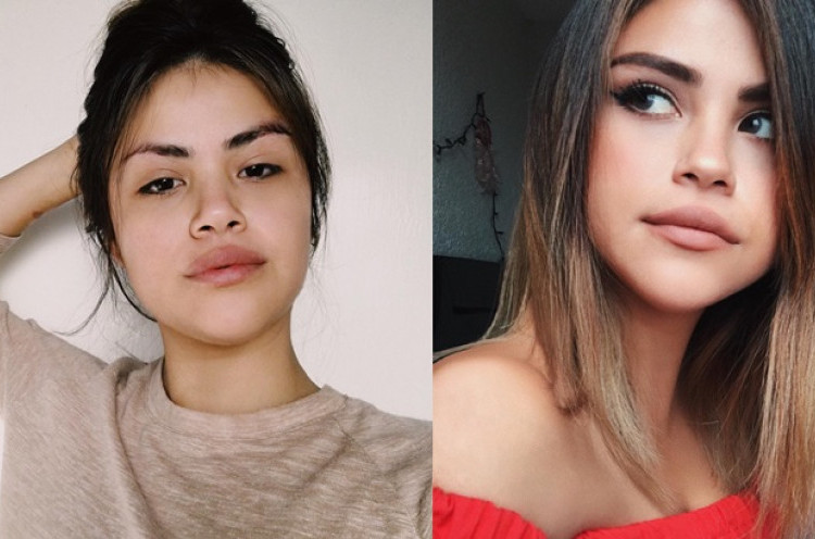 Miliki Wajah Mirip Selena Gomez, Wanita Ini Viral di Internet 