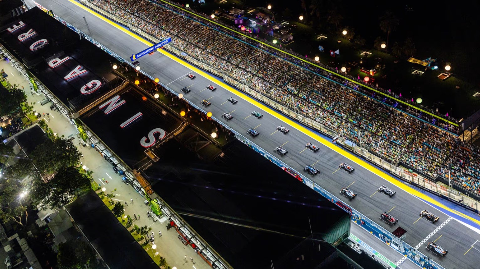 FIA Tambahkan Zona DRS di F1 Singapura, Total Jadi 4