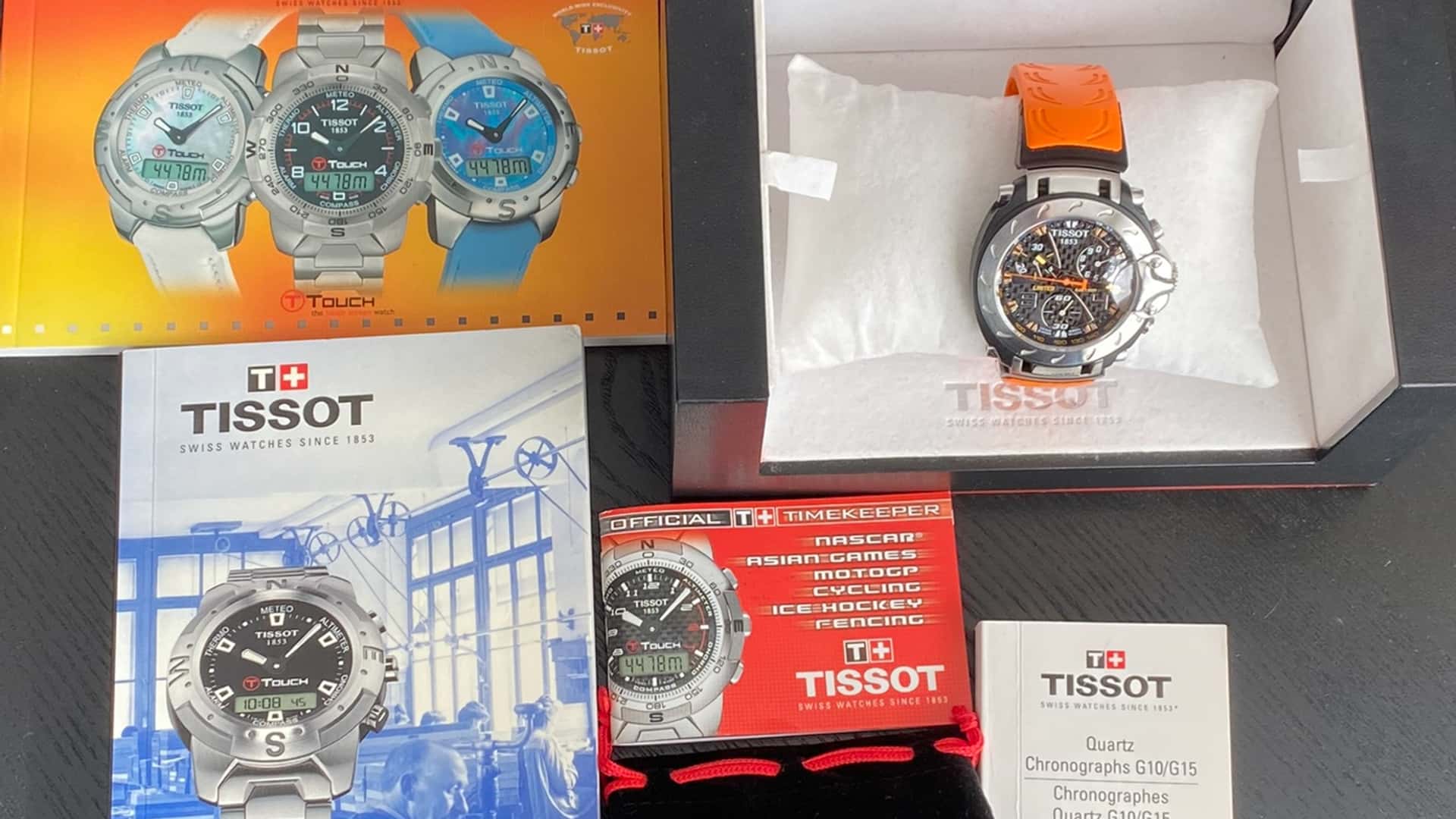 Dilelang Arloji Tissot T-Race Edisi Nicky Hayden Keluaran 2007