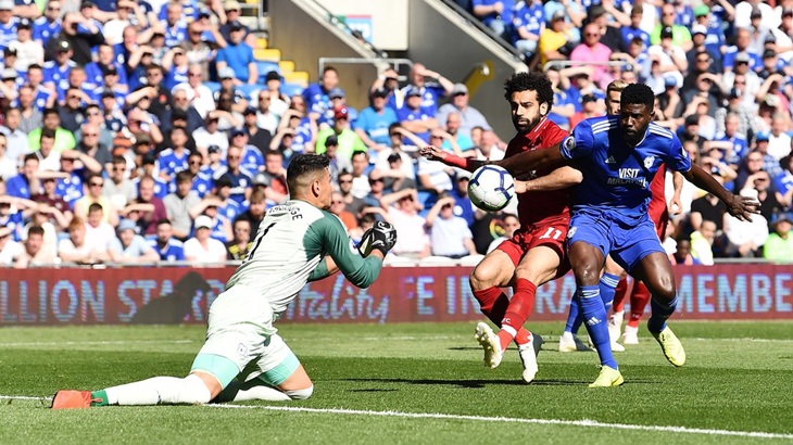 M. Salah. (Twitter/LFC)