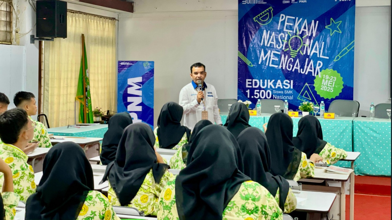 PNM Ajak 1.740 Siswa SMK Berani Berwirausaha Lewat Pekan Nasional Mengajar 