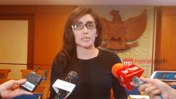 Anggota DPR dari PDIP Rieke Diah Pitaloka. (MP/Fachrddin Chalik)