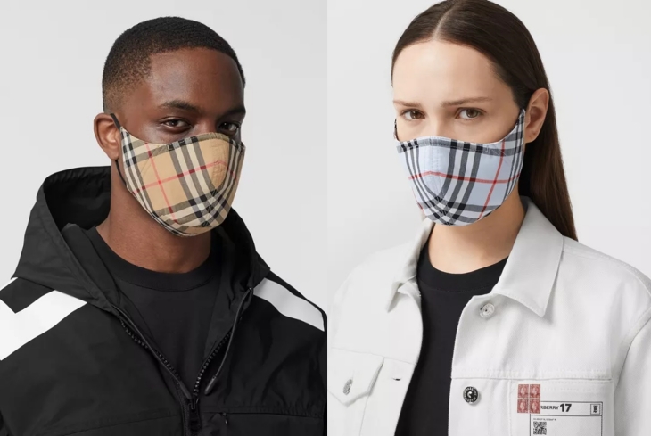 Burberry Masker Antimicrobial, Bisakah Lindungi Anda dari Virus Corona (Foto: Burberry)