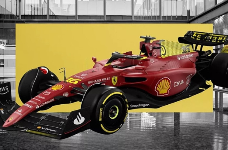 Tambahan Corak Kuning untuk Tim Ferrari di F1 GP Italia 