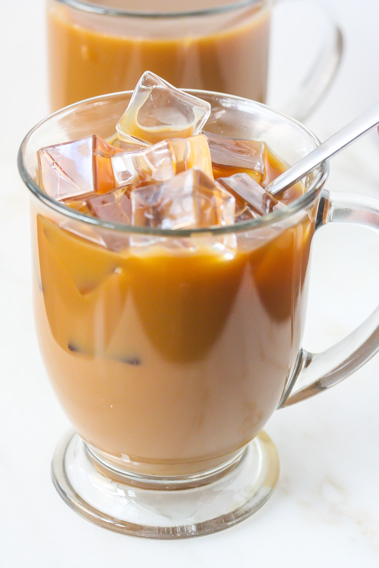 iced coffee mocha