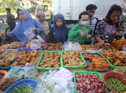 Ramainya Para Pedagang Ikuti Pasar Kuliner Ramadan