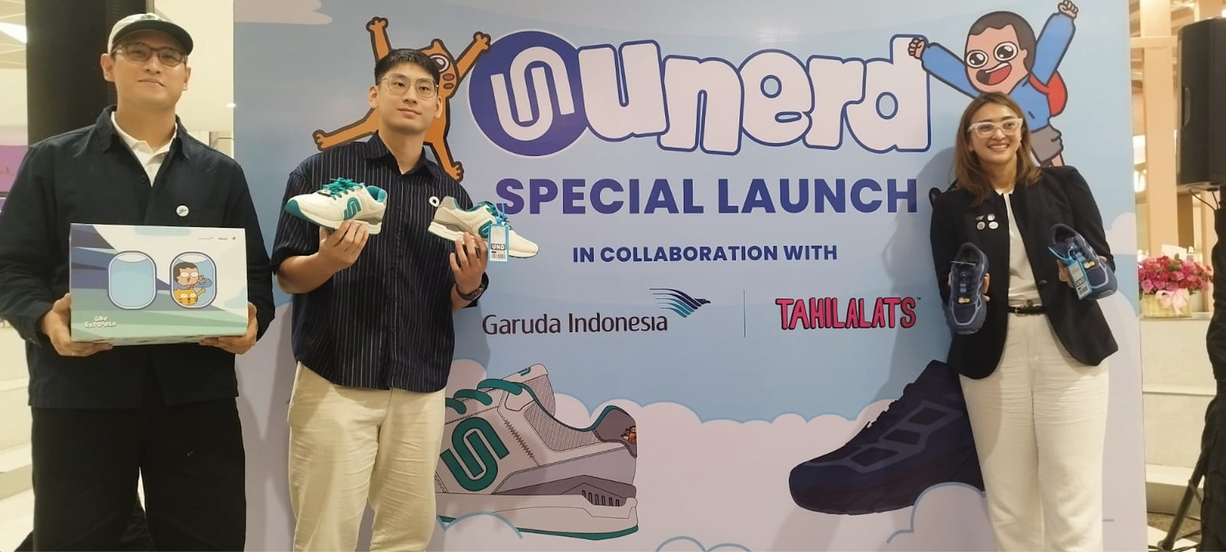 UNERD x Tahilalats x Garuda indonesia