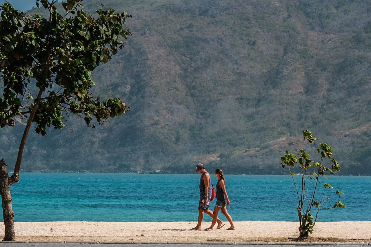 Kawasan wisata Mandalika NTB. (Foto: Kemenparekraf).