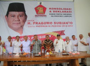 Ribuan Orang Hadiri Deklarasi #2019PrabowoPresiden di Lampung