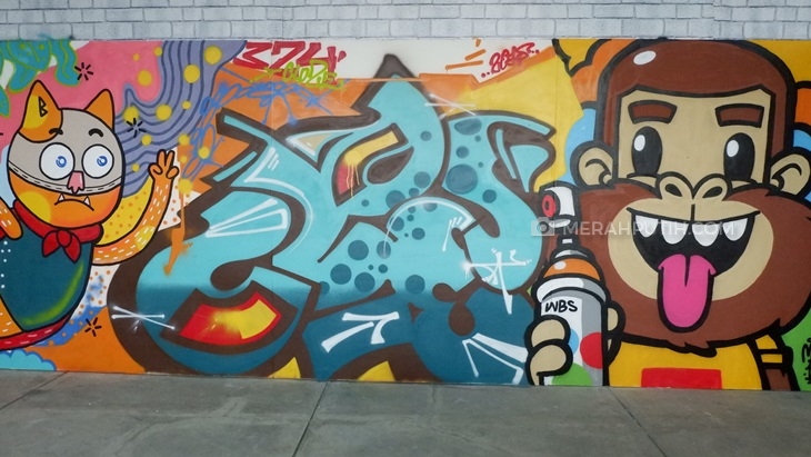 Ketika Karya Seni Jalanan Berada dalam Ruangan di Jakarta Street Art Festival 2018