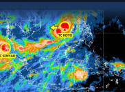 Siklon Tropis Senyar Bikin Hujan Lebat dan Ekstrem Landa Sumatera Utara