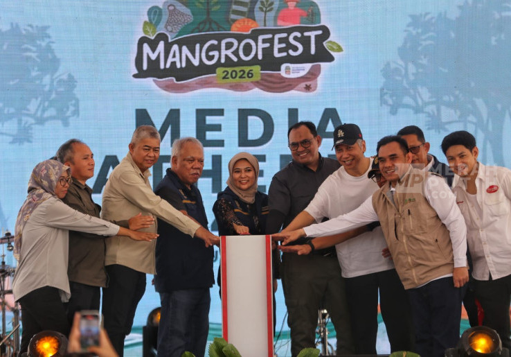 Resmikan Mangrofest 2026, Basuki Hadimuljono: OIKN Siapkan 1.100 Hektare untuk Lahan Mangrove