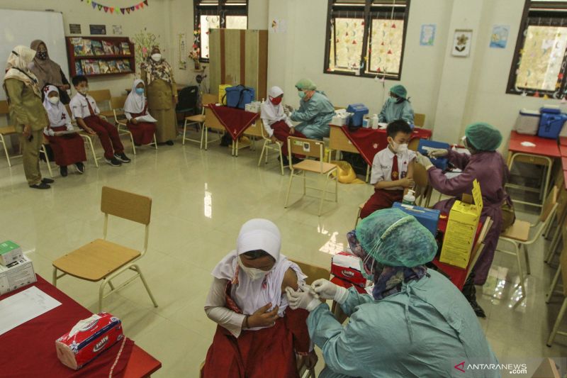 Vaksinasi Anak Bisa Percepat Sekolah Tatap Muka