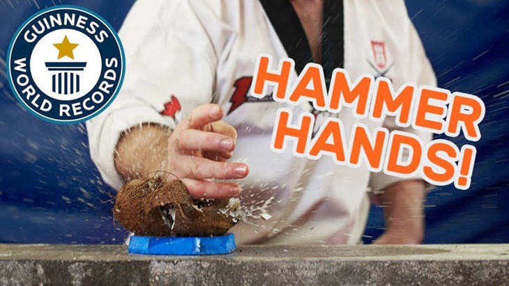 Hammer Hands Pecahkan Rekor Dunia Baru