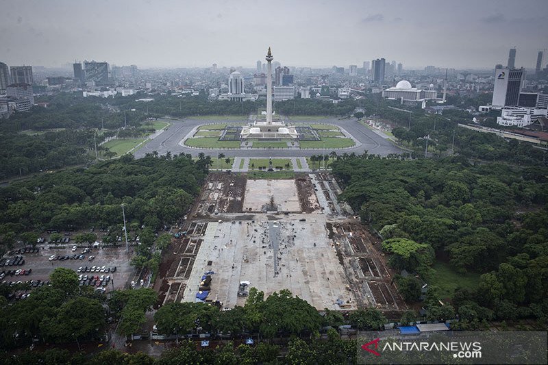 37 Ribu Orang Setiap Hari Kunjungi Monas Diliburan Nataru