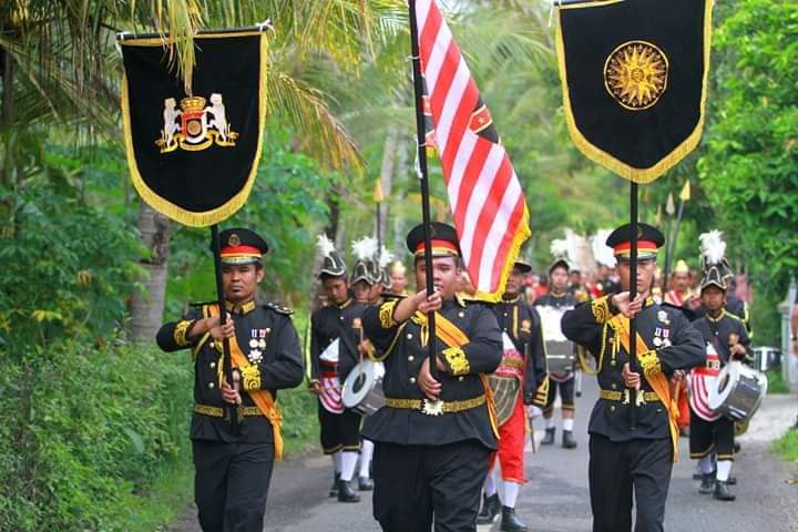 Kirab Keraton Agung Sejagat di Purworejo. Foto: Twitter/Djo Santoso Hadiningrat/@aritsantoso