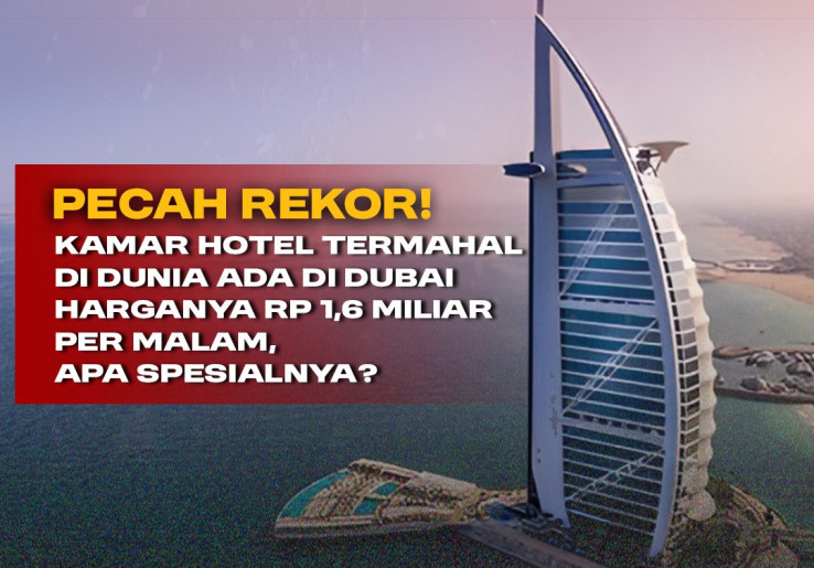 Rekor! Menginap Di Hotel Termahal Di Dunia Ini Harganya Rp 1,6 Miliar per malam, Apa Spesialny?