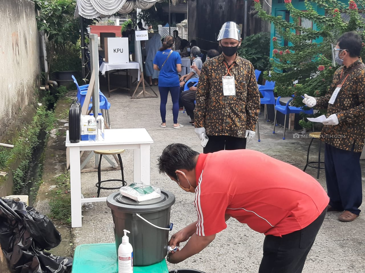 Pilkada di Tangsel, Warga Terpantau Patuh Pada Protokol Kesehatan