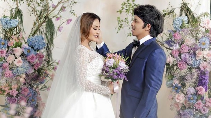 Atta Hailintas dan Aurelie Hermansyah (Foto: instagram @aurelie.hermansyah)