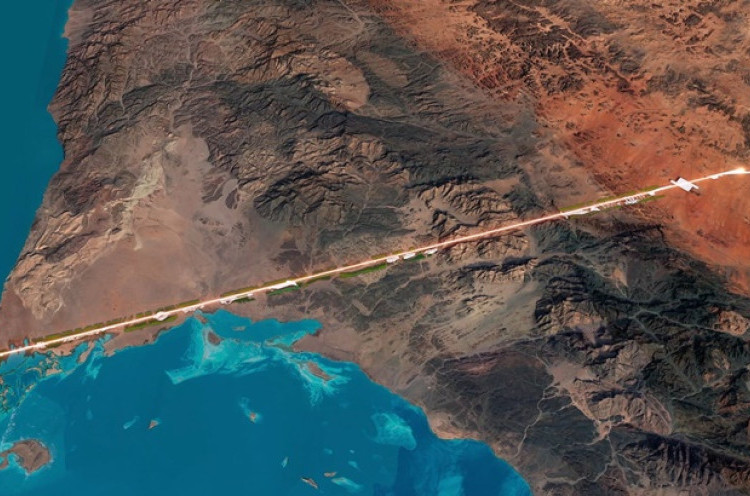 The Line, Kota Linear Sepanjang 170 KM di Arab Saudi