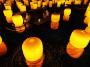 Keren, Instalasi Seni Lampu Mengapung dari teamLab