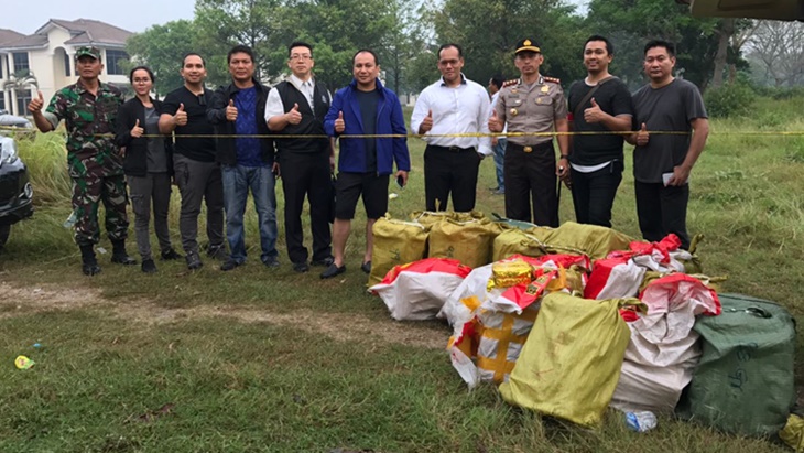 Satgas Merah Putih Gagalkan Penyelundupan Sabu-sabu 1 Ton dari Tiongkok