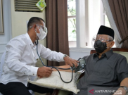 Mau Divaksin, Ma'ruf Amin Berikan Contoh yang Baik