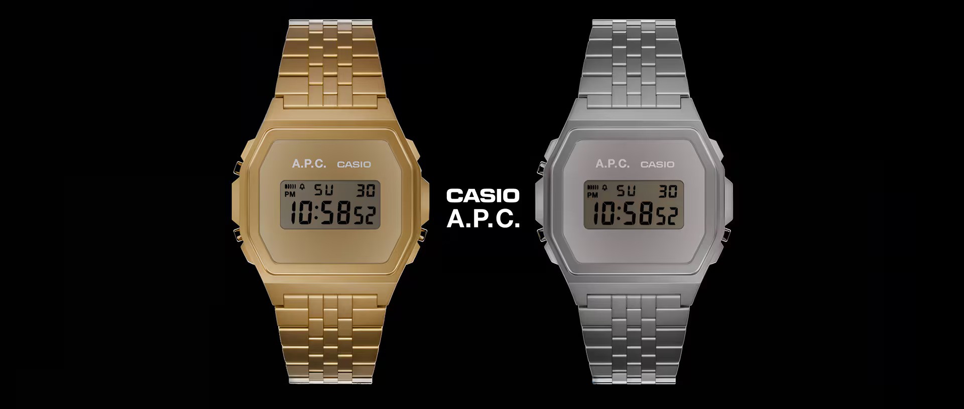 Casio dan A.P.C. Rilis 2 Jam Tangan dengan Desain Klasik
