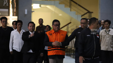KPK Tahan Sekjen PDIP Hasto Kristiyanto