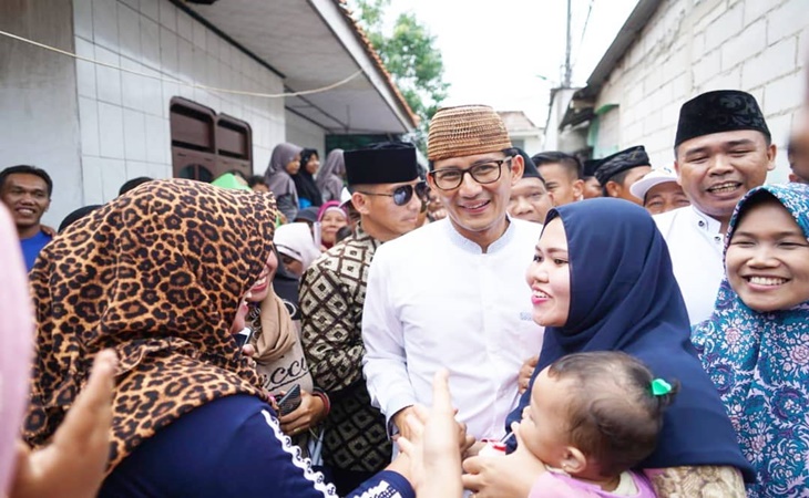 Persiapan Debat Capres: Prabowo-Sandi Salat Maghrib Berjamaah, Baca Doa Nabi Yunus dan Salawat Asyghil