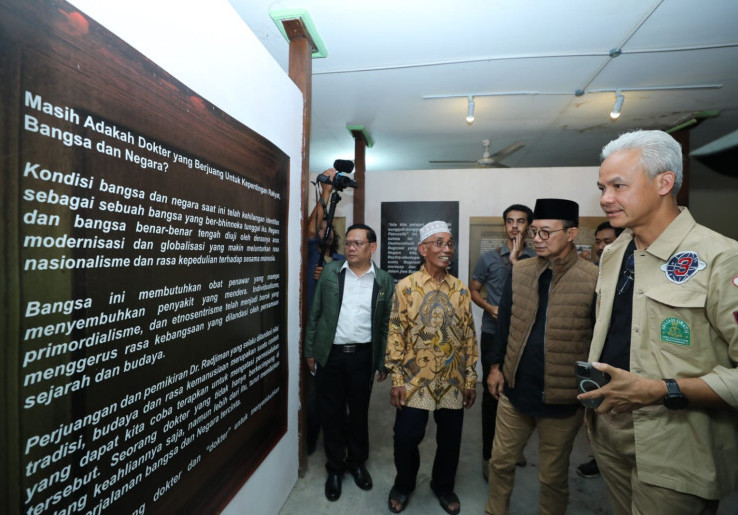 Sambangi Museum dr. Radjiman, Ganjar Temukan Inspirasi bagi Generasi Penerus