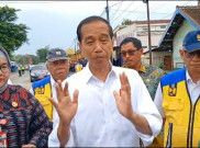 Tinjau Perbaikan Jalan Solo-Purwodadi, Jokowi: Sudah Puluhan Tahun Diaspal Selalu Rusak