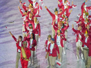 Kontingen Indonesia Tampilkan Unsur Kebudayaan di Pembukaan SEA Games 2021