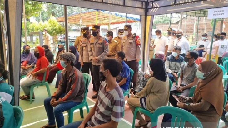 Vaksinasi Merdeka di Wilayah Aglomerasi Jakarta Tembus 1,2 Juta Orang