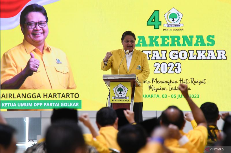 Politikus Golkar Sebut Airlangga akan Maju sebagai Capres 2024