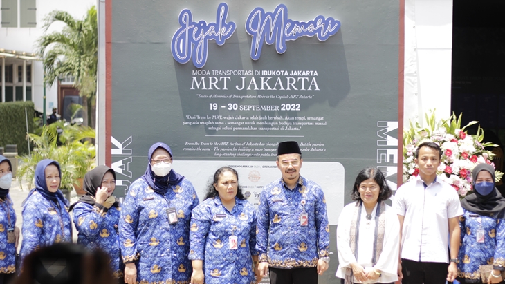 Menilik Pameran 'Jejak Memori Moda Transportasi Jakarta: MRT Jakarta'