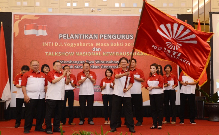 Ketua Umum INTI Teddy Sugianto Lantik Pengurus Daerah Perhimpunan INTI Yogyakarta Periode 2018-2022