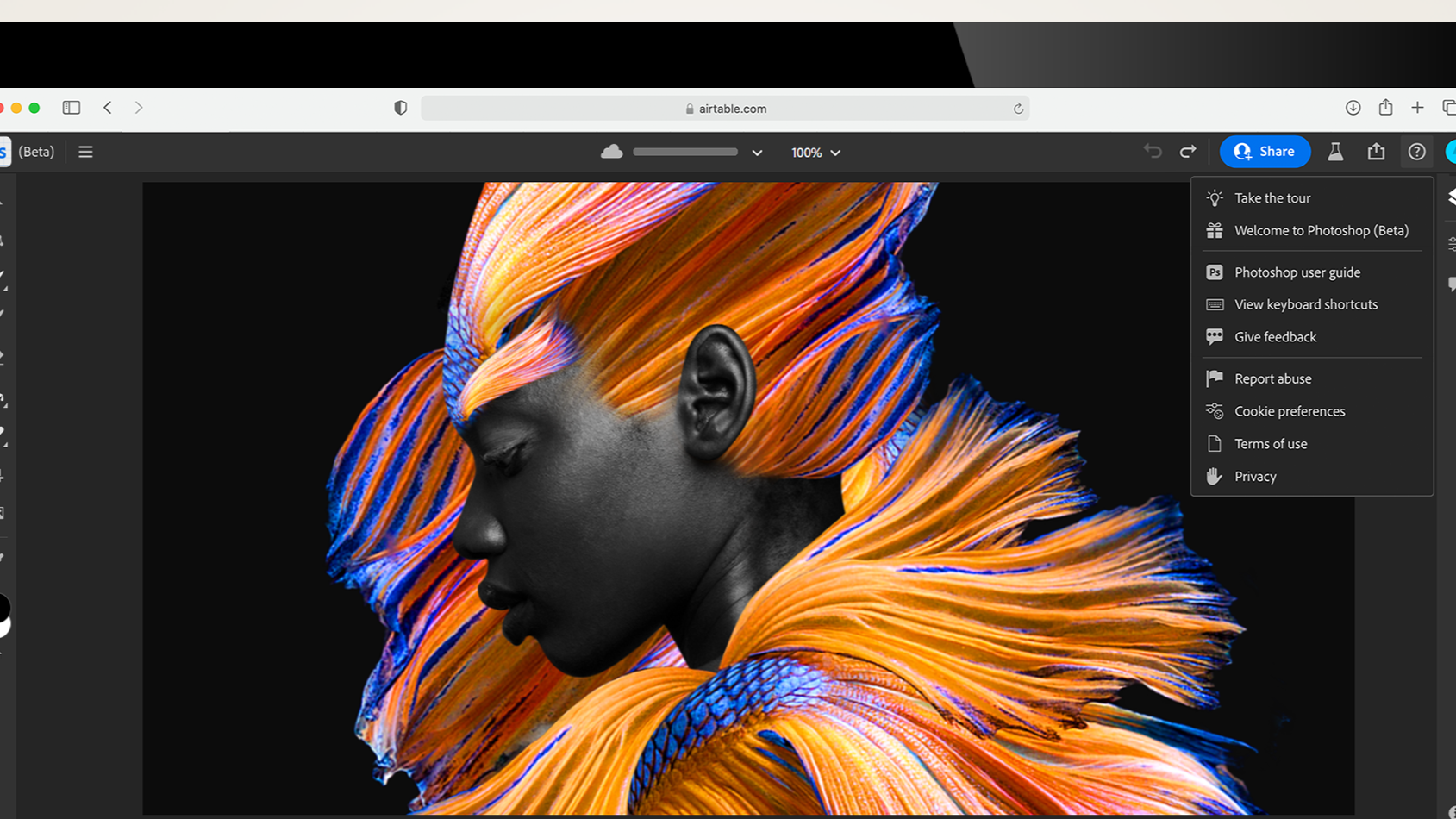 Adobe Photoshop Versi Web Kini Tersedia untuk Pelanggan Creative Cloud 