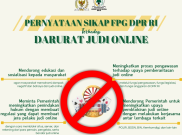 Fraksi Partai Golkar Dorong Masyarakat Pahami Dampak Negatif Judi Online