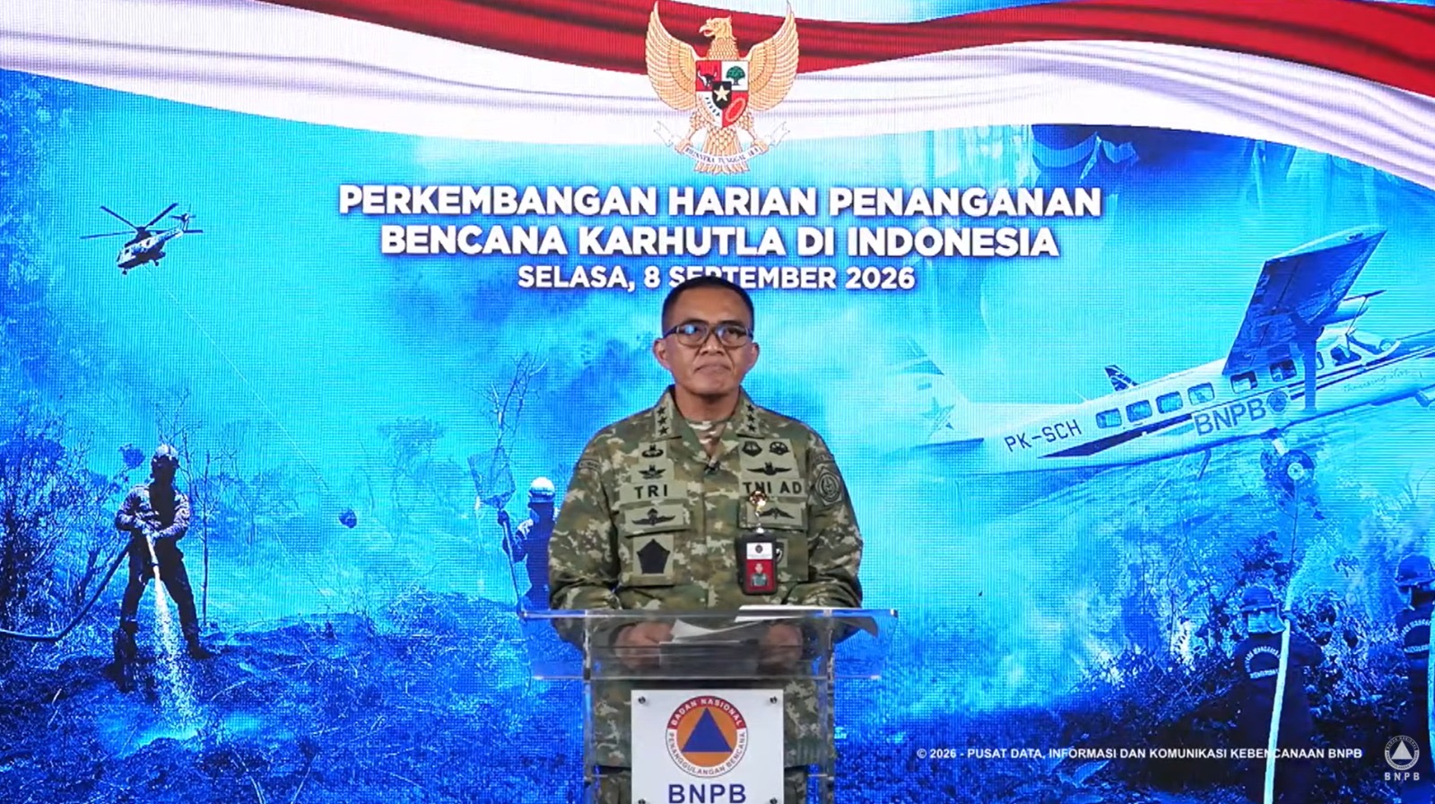 3 Helikopter Chinook Jepang Bantu Padamkan Karhutla RI, Target Operasi 12-19 September 2026