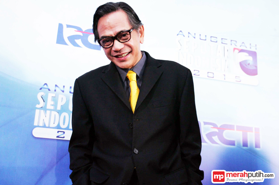 Ray Sahetapy saat meghadiri acara Anugerah Seputar Indonesia 2015 di studio 8 RCTI, Kebon Jeruk, Jakarta Barat, Selasa Malam (9/6). (Foto: MerahPutih/Venansius Fortunatus) 