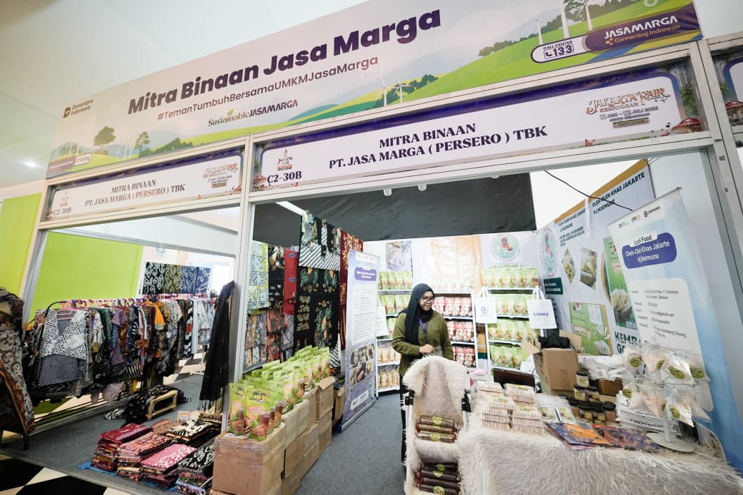 Jasa Marga Gaet UMKM Buka Booth di Jakarta Fair 2026, Tuai Apresiasi dari Menteri Maman