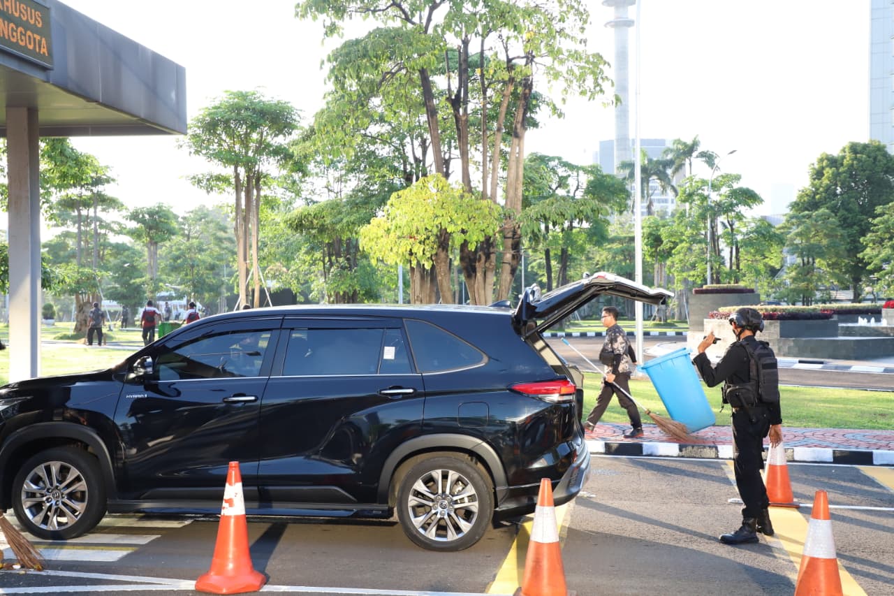3.000 Personel Polisi Dikerahkan ke Gedung MPR/DPR, Siaga Selama 3 Hari