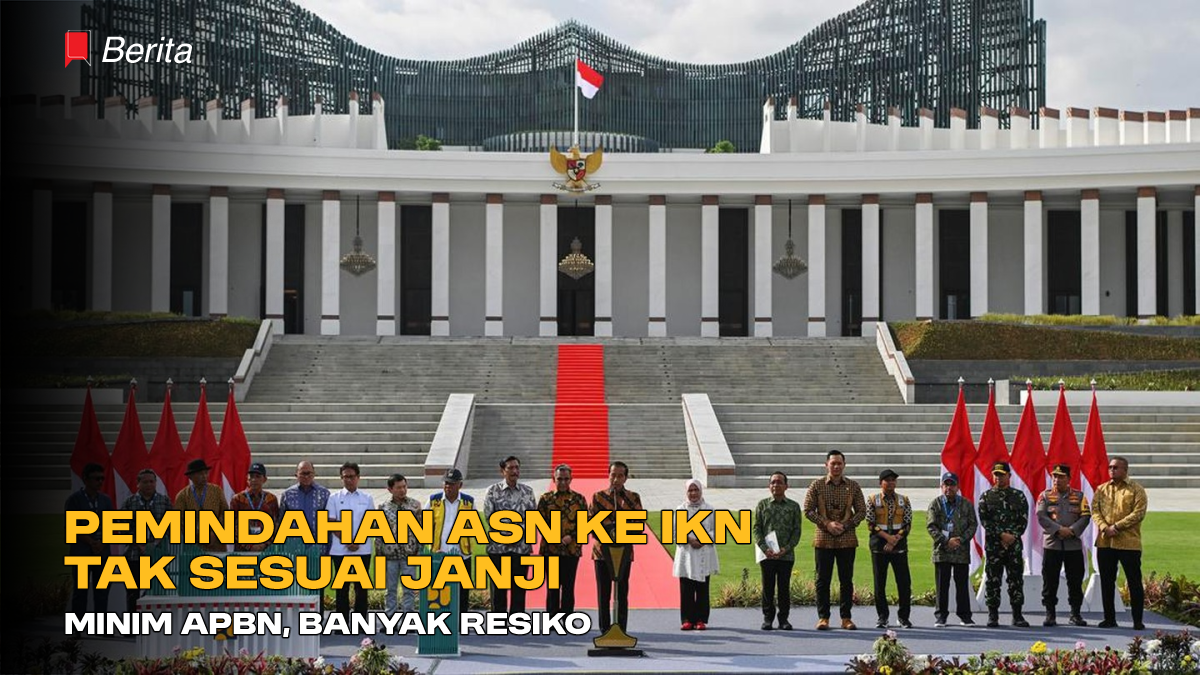 Pemindahan ASN ke IKN Tak Sesuai Janji: Minim APBN, Banyak Resiko