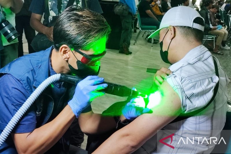 Peserta Hapus Tato di Jakarta Saat Ramadan Ditargetkan 600 Orang