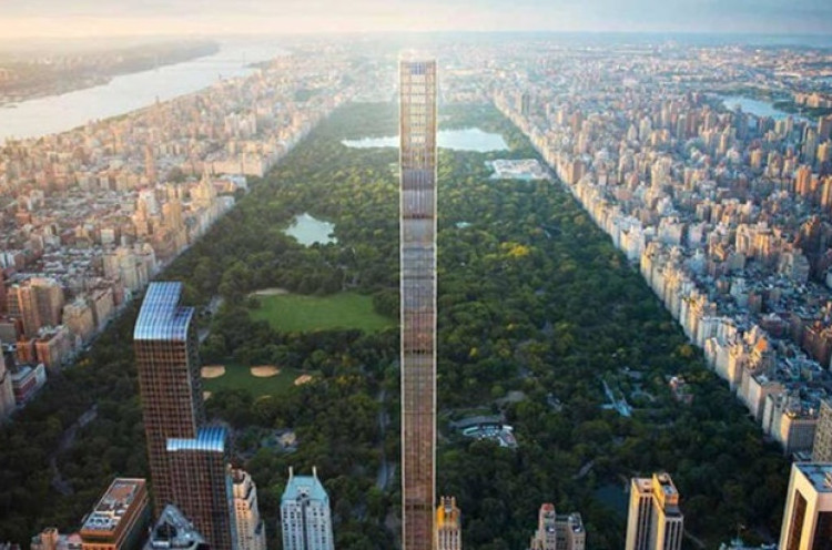 Steinway Tower, Gedung Pencakar Langit 'Tertipis' di Dunia