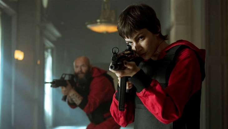 Tokyo dalam serial Money Heist. (Foto Film Daily)